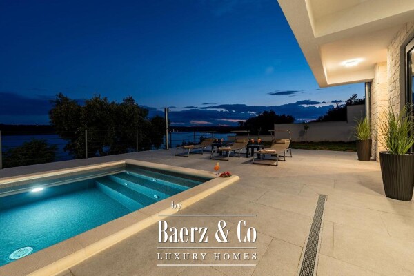 photo 21 Posedarje, modern and elegant villa first row to the sea